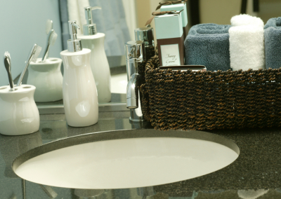 washroom sink basin with tap